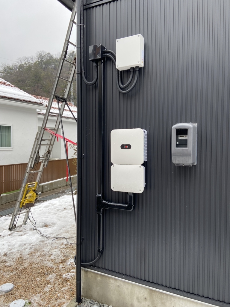 SUN2000-4.95KTL-JPL1 LUNA2000 シリーズ 10kW蓄電池施工